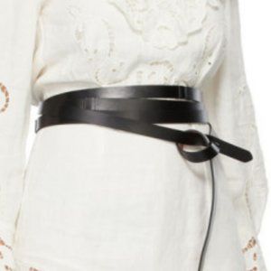 ISABEL MARANT LONNY wrap leather belt